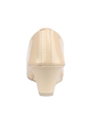 beige slip on formal shoe - 15282752 - Standard Image - 3