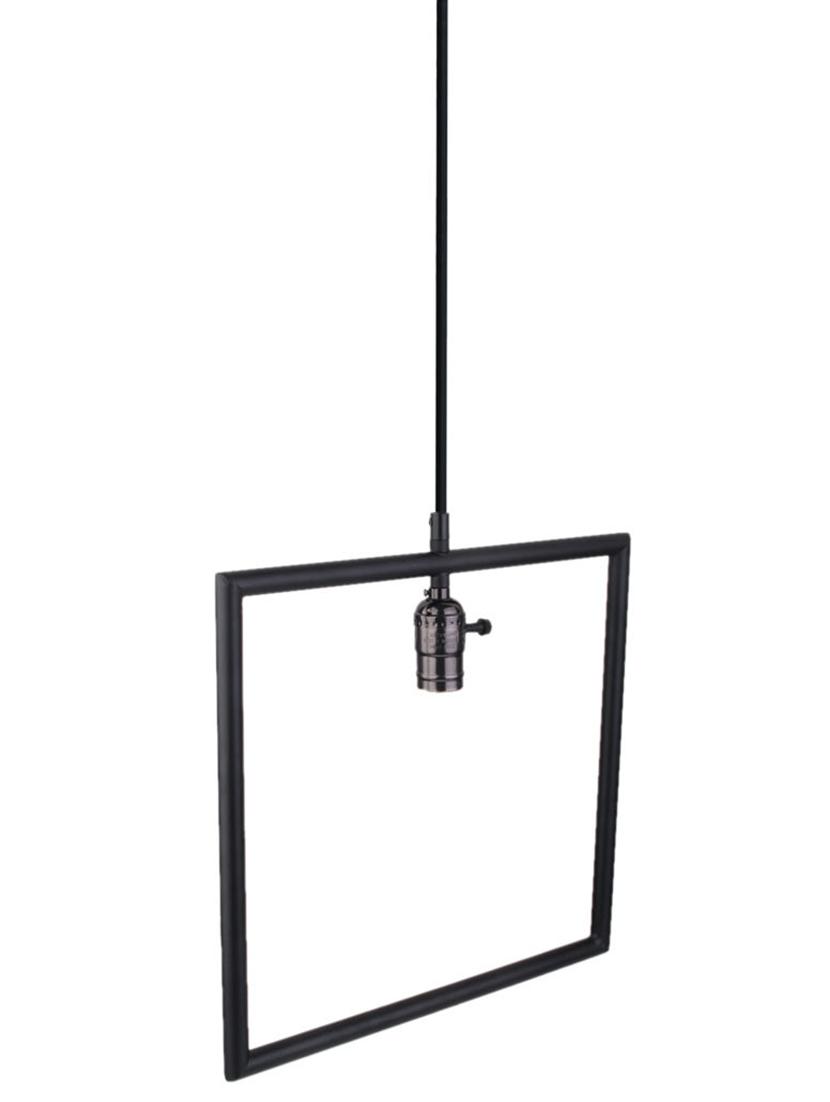 Vintage Edison lamp Rope hangingpendant , E27 Holder, Decorative, Urban Retro style Square Shape - 15283662 - Zoom Image - 3