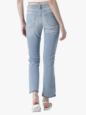 blue denim distressed jeans - 15286077 - Standard Image - 3