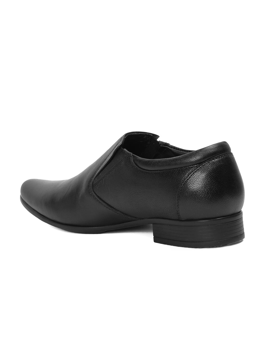 red chief black formal slip on shoes - 15286485 - Zoom Image - 3