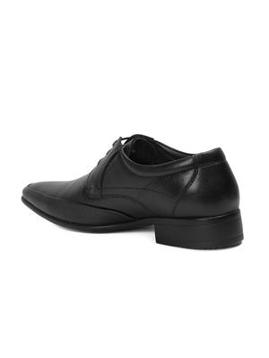 red chief black formal derby shoes - 15286489 - Standard Image - 3