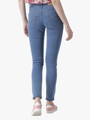 blue denim embellished jeans - 15286572 - Standard Image - 3