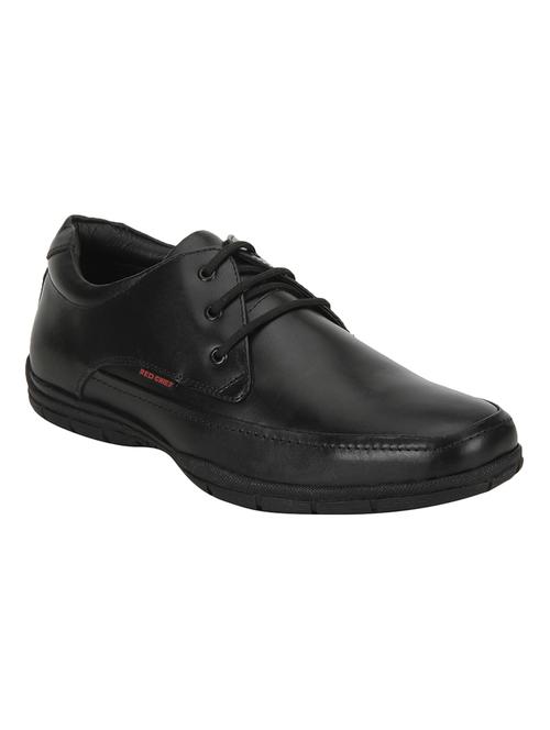 red chief black leather lace-up derby - 15289404 - Standard Image - 1