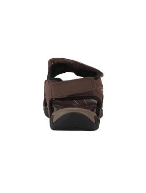 red chief brown leather back strap floater - 15289410 - Standard Image - 3