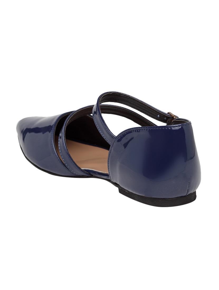 blue ankle strap sandals - 15291069 - Zoom Image - 3