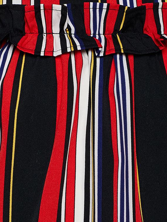 multi colored polyester frock - 15291125 - Zoom Image - 3