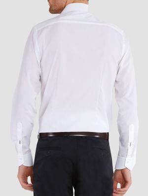 white cotton formal shirt - 15292734 - Standard Image - 3