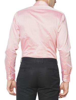 pink cotton formal shirt - 15292738 - Standard Image - 3