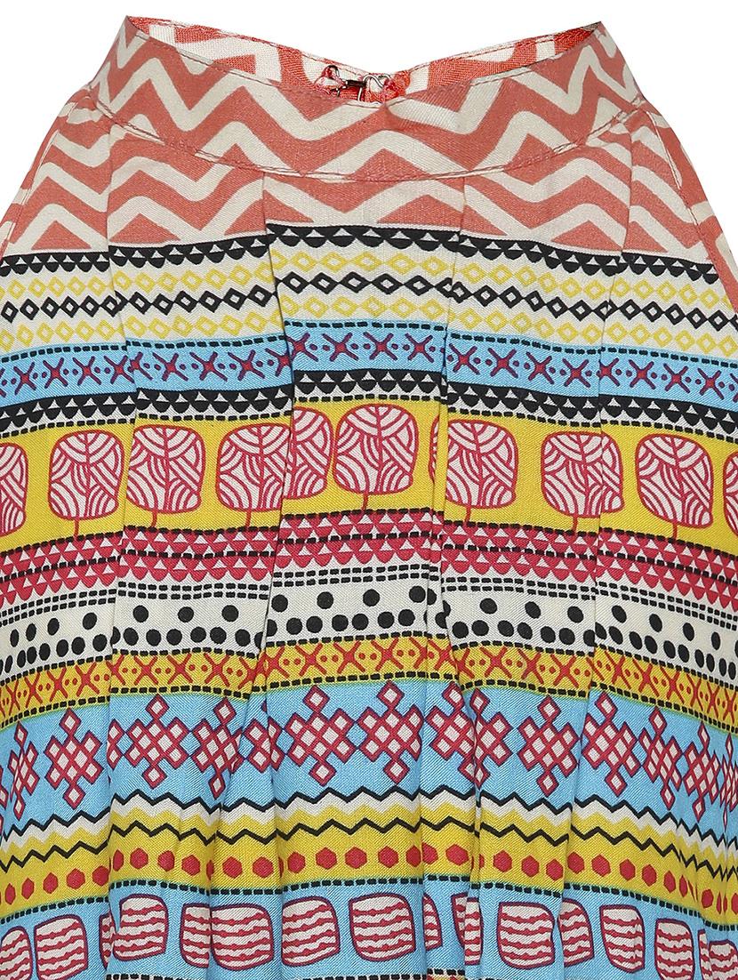 multi colored rayon top - 15293422 - Zoom Image - 3