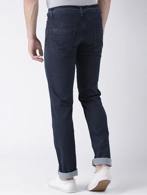 blue denim patched jeans - 15293436 - Standard Image - 3