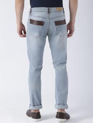 blue denim plain jeans - 15293444 - Standard Image - 3