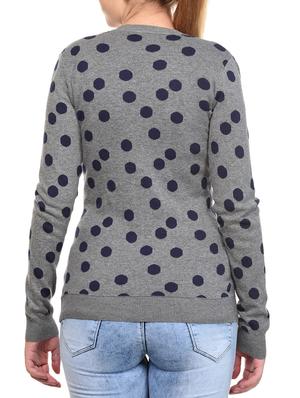 grey cotton cardigan - 15293481 - Standard Image - 3