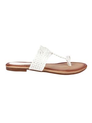 white one toe sandals - 15295504 - Standard Image - 3
