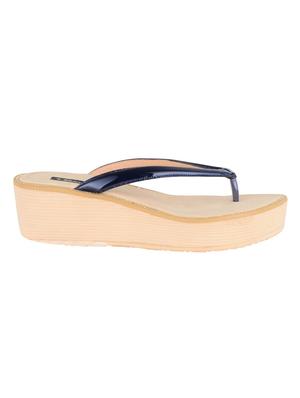 navy toe separator flip flop - 15296566 - Standard Image - 3