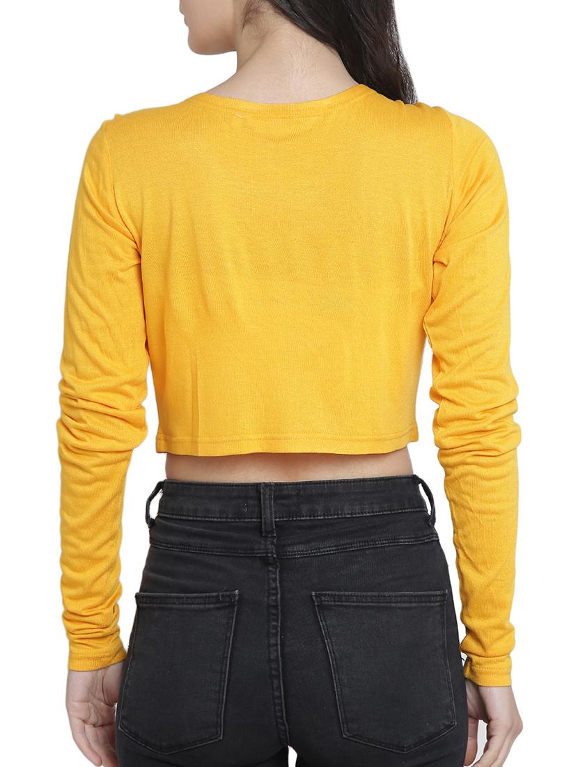 Graphic print crop top - 15301066 - Zoom Image - 3
