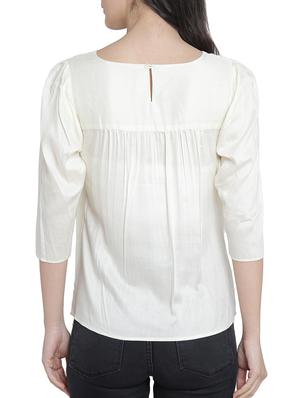 Asymmetric layered top - 15301139 - Standard Image - 3