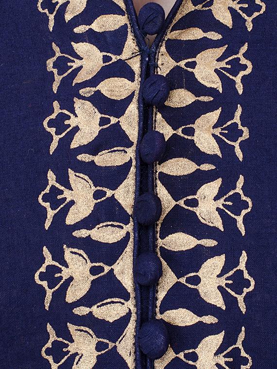 block printed a-line kurta - 15302267 - Zoom Image - 3