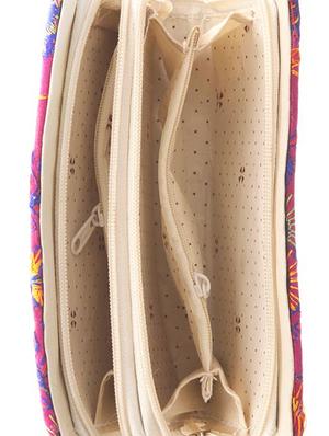 pink cotton polyester blend wallet - 15304666 - Standard Image - 3
