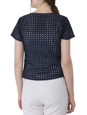 Cut work detail top - 15304815 - Standard Image - 3