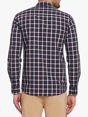 blue cotton casual shirt - 15305773 - Standard Image - 3