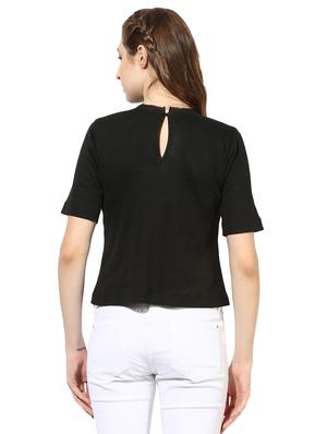 black cotton top - 15305963 - Standard Image - 3