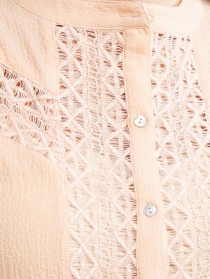 pink mesh sleeveless top - 15305973 - Standard Image - 3