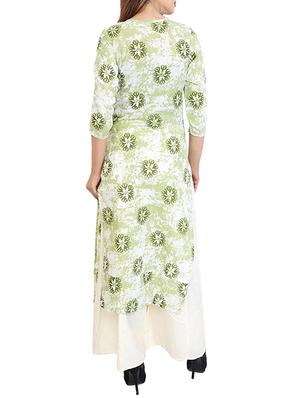 straight printed kurta - 15307052 - Standard Image - 3