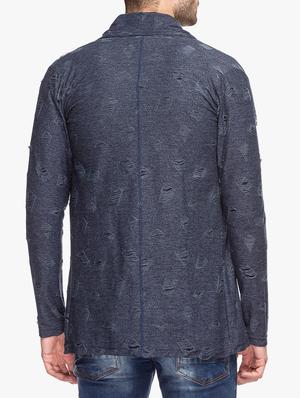 blue cotton shrug - 15308208 - Standard Image - 3