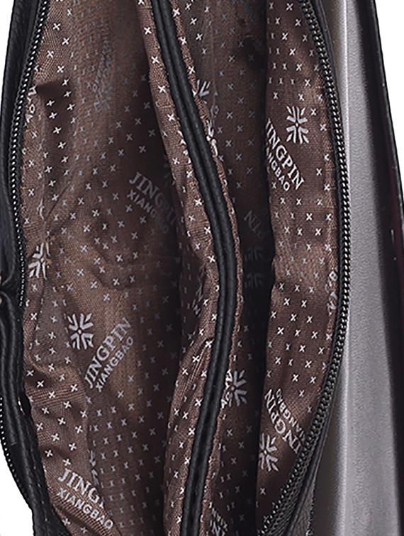 black polyester regular sling bag - 15310965 - Zoom Image - 3