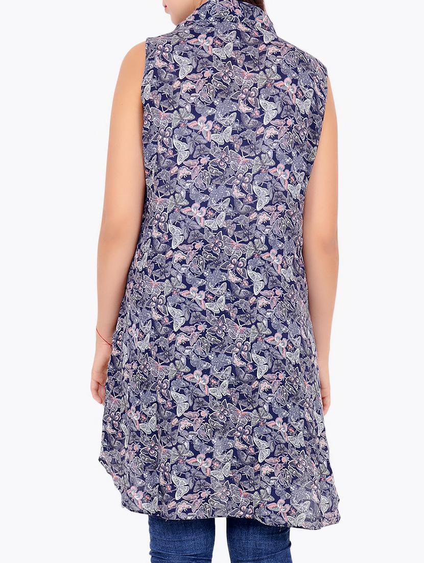 asymmetric sleeveless shrug - 15311852 - Zoom Image - 3
