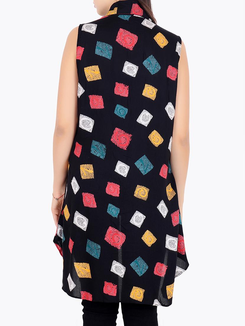 asymmetric sleeveless shrug - 15311854 - Zoom Image - 3