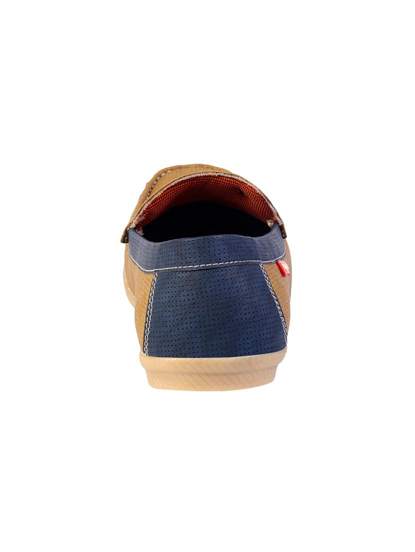 beige leatherette slip on loafer - 15312443 - Zoom Image - 3