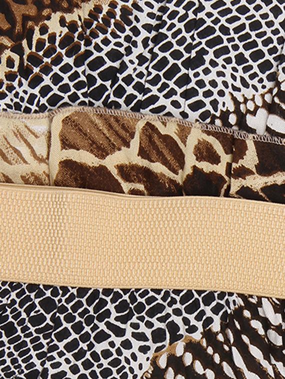 brown cotton skirt - 15313316 - Zoom Image - 3