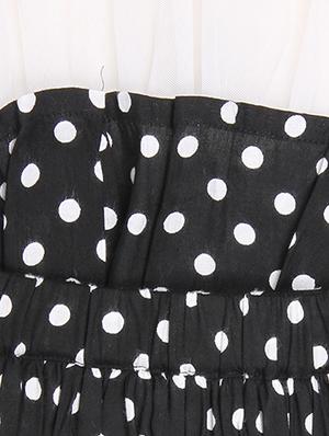 black cotton skirt - 15313318 - Standard Image - 3