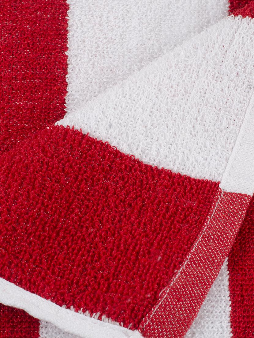 cotton stripe bath and pool towel : blue - 15314534 - Zoom Image - 3