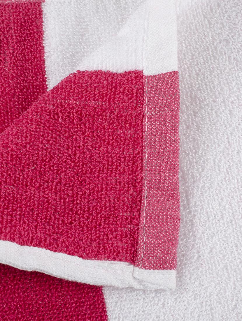 cotton stripe bath and pool towel : blue - 15314535 - Zoom Image - 3
