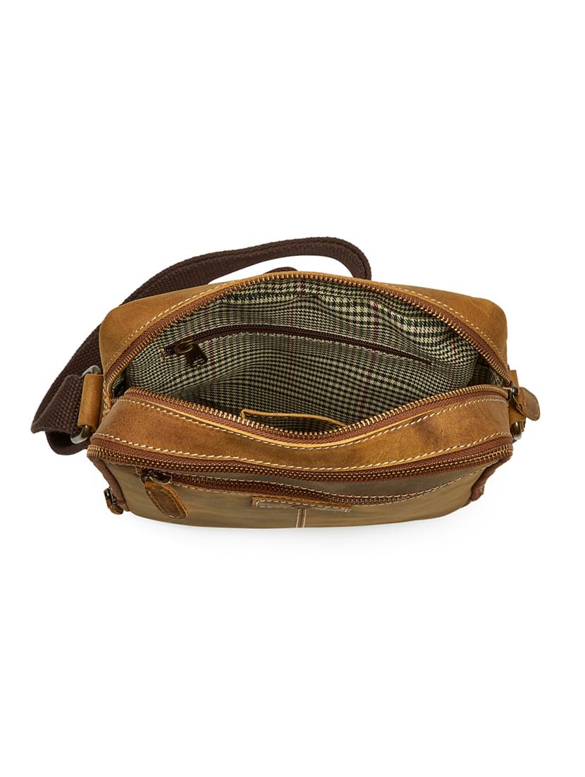 brown leather messengerbag - 15315757 - Zoom Image - 3