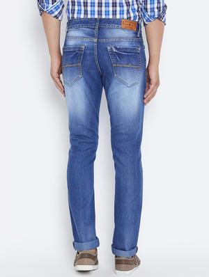 blue denim washed jeans - 15316013 - Standard Image - 3