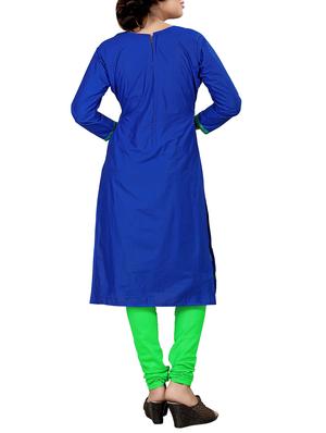 embroidered semi-stitched suit - 15317117 - Standard Image - 3