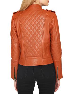 brown leatherette jacket - 15318014 - Standard Image - 3