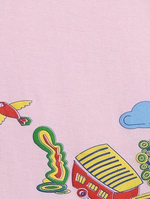 pink cotton frock - 15318705 - Standard Image - 3