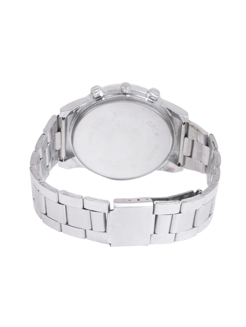 skylofts analog silver dial stainless steel watch - 15319455 - Zoom Image - 3
