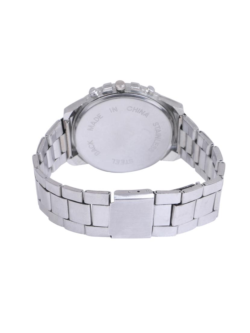 skylofts analog silver dial stainless steel watch - 15319458 - Zoom Image - 3