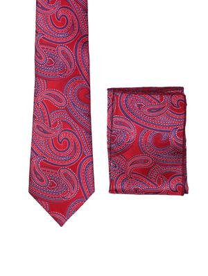 multi colored micro fiber tie with belt and pocketsquare - 15326426 - Standard Image - 3