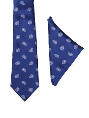 multi colored micro fiber tie with belt and pocket square - 15326432 - Standard Image - 3