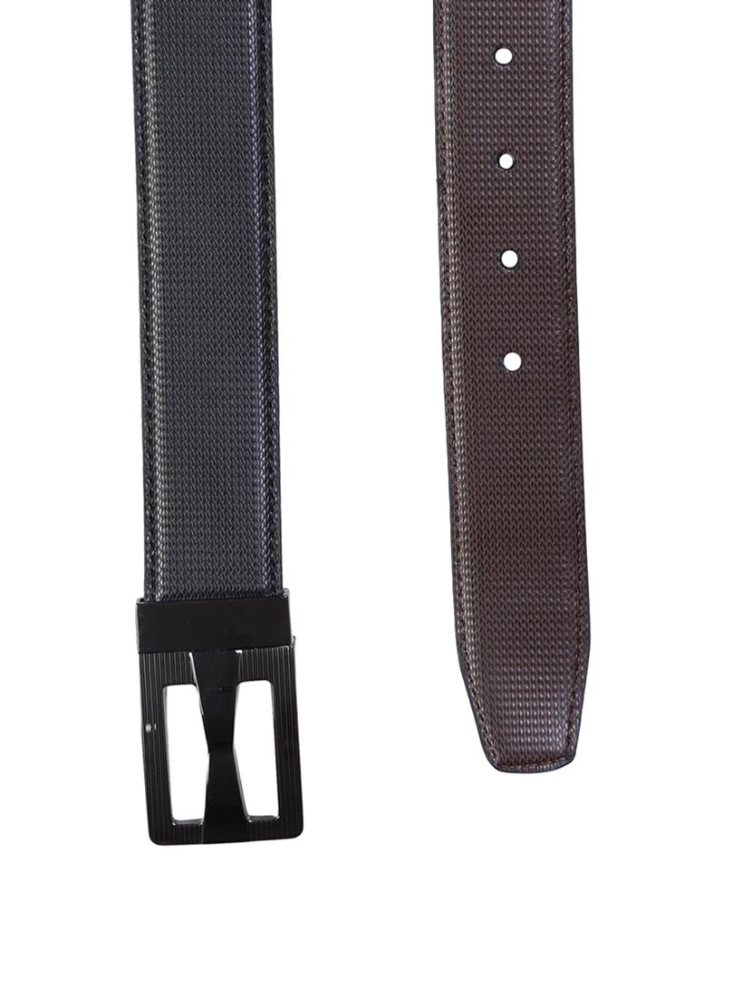 multi colored micro fiber tie with pocket square and belt - 15326433 - Zoom Image - 6