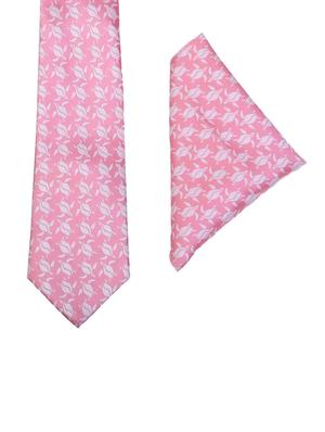 multi colored micro fiber tie pocketsquare and belt - 15326435 - Standard Image - 3