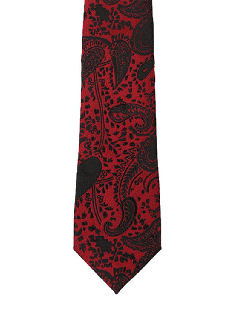 maroon microfiber tie - 15326505 - Zoom Image - 3