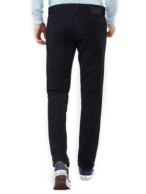 black cotton plain jeans - 15328513 - Standard Image - 3