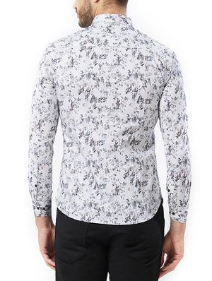 white cotton casual shirt - 15328592 - Standard Image - 3